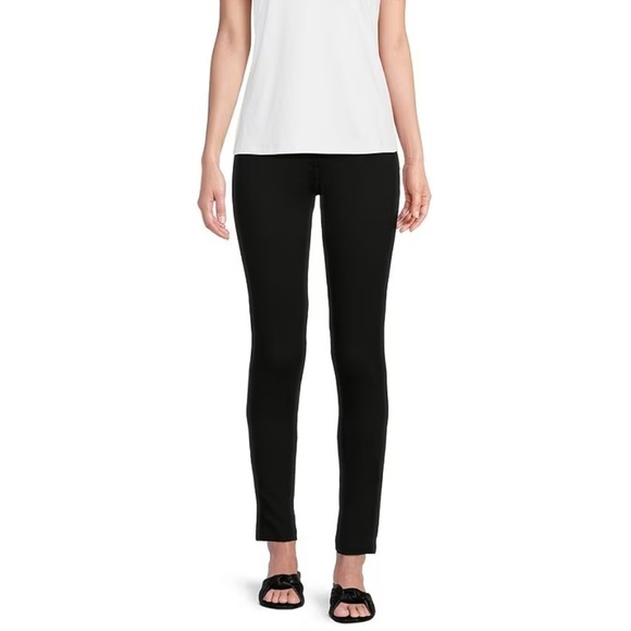 J.McLaughlin Becca Stretch Knit Leggings Black Mid-Rise Ponte Biz Casual 4 - Picture 9 of 9